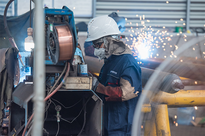 汝州网架焊接车间